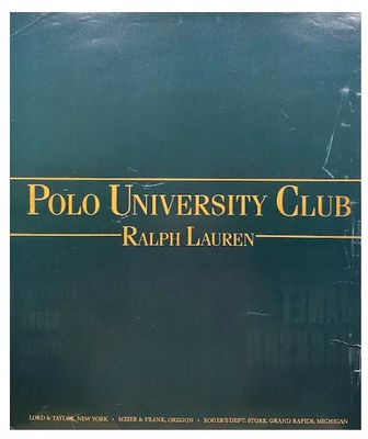 Ralph Lauren / Polo University Club / 1993