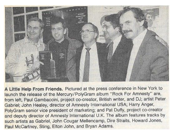 Gabriel, Peter / A Little Help From Friends. / 1986