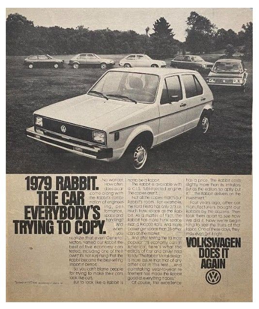 Volkswagen / 1979 Rabbit. / 1979