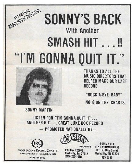 Martin, Sonny / I'm Gonna Quit It / 1986