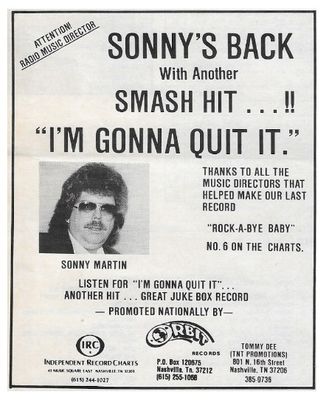 Martin, Sonny / I'm Gonna Quit It / 1986