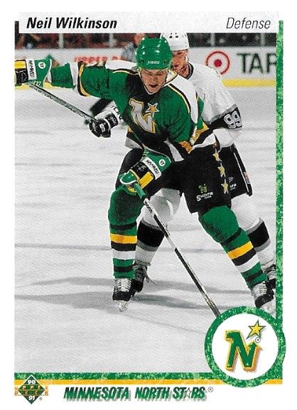 Wilkinson, Neil / 1990-91 Minnesota North Stars / Upper Deck #547