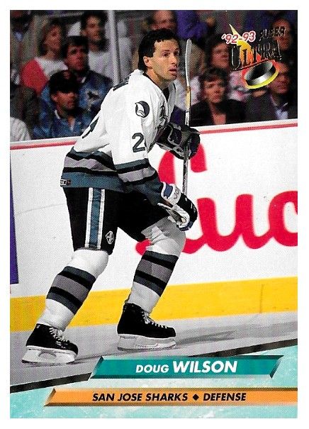 Wilson, Doug / 1992-93 San Jose Sharks / Ultra #199