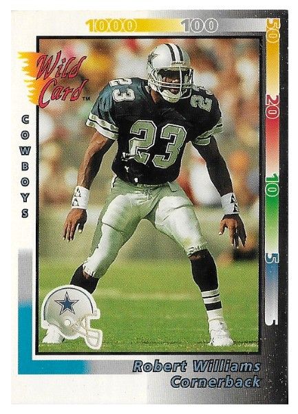 Williams, Robert / 1992 Dallas Cowboys / Wild Card #367
