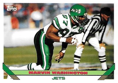 Washington, Marvin / 1993 New York Jets / Topps #139