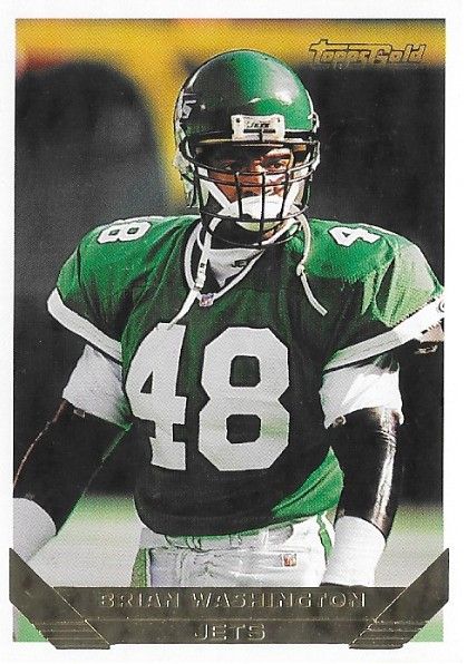 Washington, Brian / 1993 New York Jets / Topps Gold #214