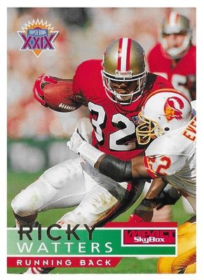 Watters, Ricky / 1995 San Francisco 49ers / SkyBox Impact #134