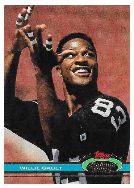 Gault, Willie / 1991 Los Angeles Raiders / Stadium Club #257