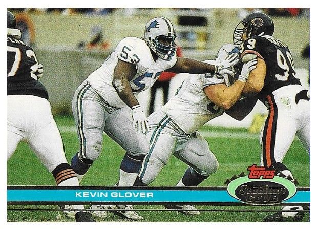 Glover, Kevin / 1991 Detroit Lions / Stadium Club #43