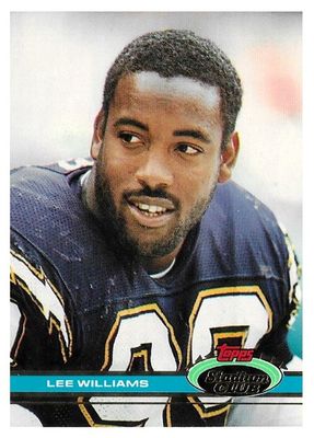 Williams, Lee / 1991 San Diego Chargers / Stadium Club #95