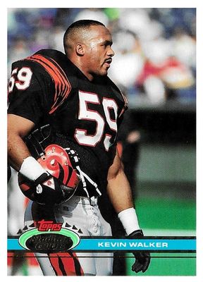 Walker, Kevin / 1991 Cincinnati Bengals / Stadium Club #229