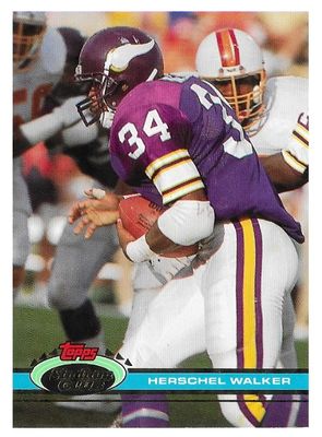 Walker, Herschel / 1991 Minnesota Vikings / Stadium Club #401