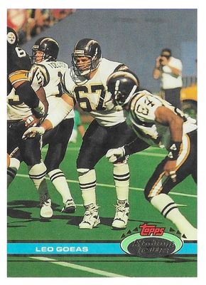 Goeas, Leo / 1991 San Diego Chargers / Stadium Club #122