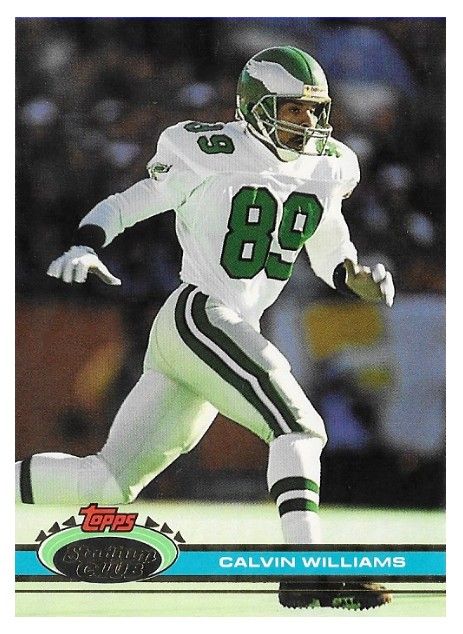 Williams, Calvin / 1991 Philadelphia Eagles / Stadium Club #117
