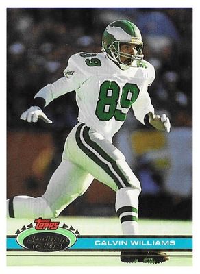 Williams, Calvin / 1991 Philadelphia Eagles / Stadium Club #117