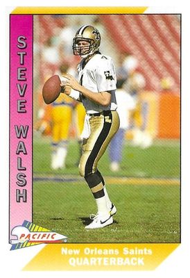 Walsh, Steve / 1991 New Orleans Saints / Pacific #339