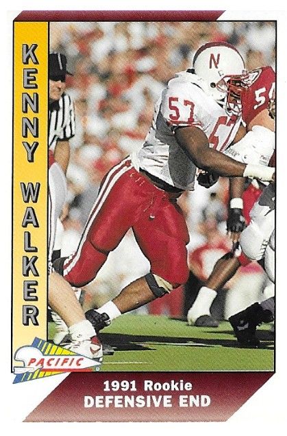Walker, Kenny / 1991 Nebraska Cornhuskers / Pacific #546