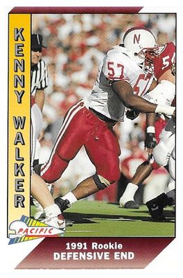 Walker, Kenny / 1991 Nebraska Cornhuskers / Pacific #546