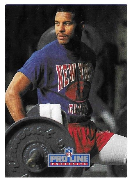 Walls, Everson / 1991 New York Giants / Pro Line Portraits #87