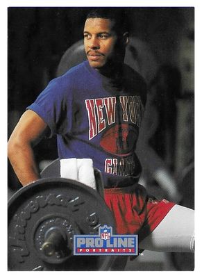 Walls, Everson / 1991 New York Giants / Pro Line Portraits #87