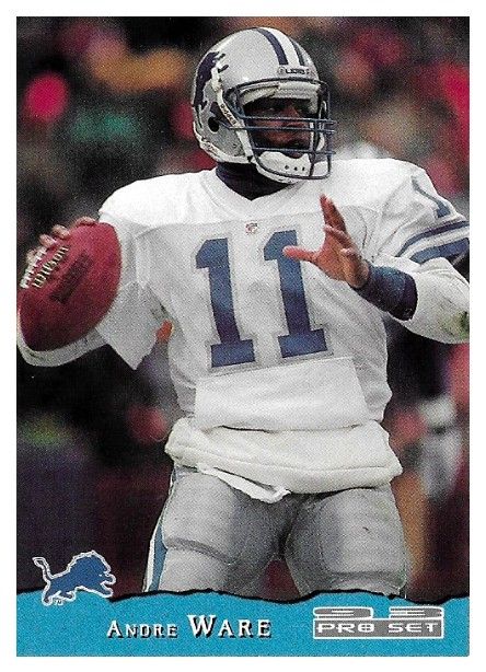 Ware, Andre / 1993 Detroit Lions / Pro Set #145