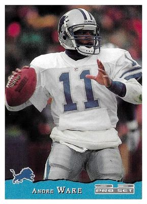 Ware, Andre / 1993 Detroit Lions / Pro Set #145