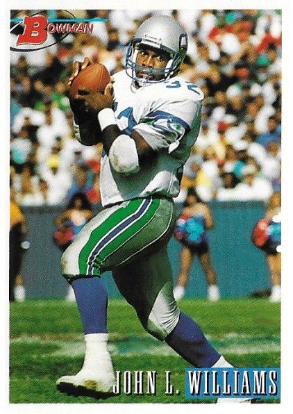 Williams, John L. / 1993 Seattle Seahawks / Bowman #138