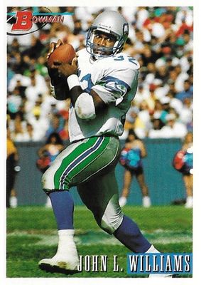 Williams, John L. / 1993 Seattle Seahawks / Bowman #138