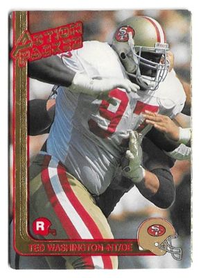 Washington, Ted / 1991 San Francisco 49ers / Action Packed #39