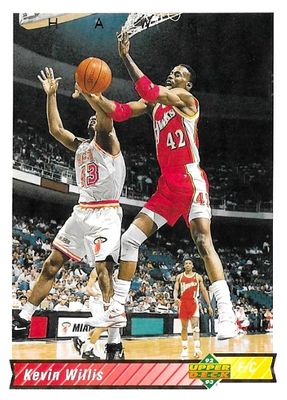 Willis, Kevin / 1992-93 Atlanta Hawks / Upper Deck #397