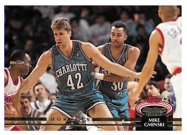 Gminski, Mike / 1992-93 Charlotte Hornets / Stadium Club #175
