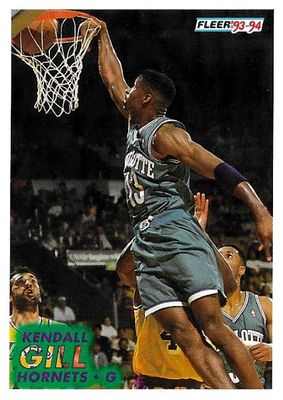 Gill, Kendall / 1993-94 Charlotte Hornets / Fleer #20