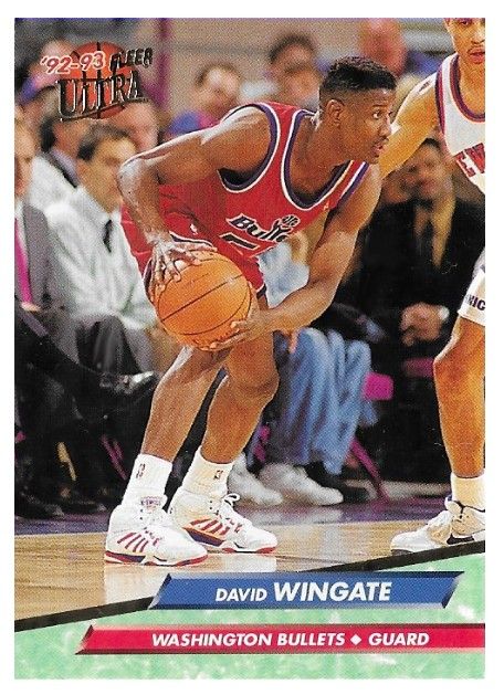 Wingate, David / 1992-93 Washington Bullets / Ultra #192