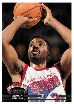 Gilliam, Armon / 1992-93 Philadelphia 76ers / Stadium Club #170