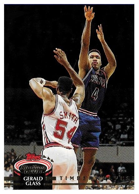 Glass, Gerald / 1992-93 Minnesota Timberwolves / Stadium Club #14