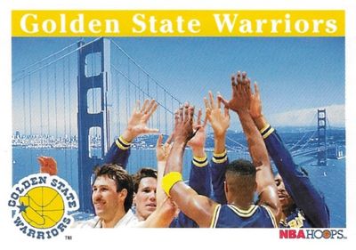 Golden State Warriors / Team Card / Hoops #274