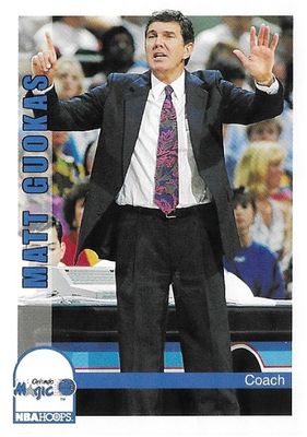 Guokas, Matt / 1992-93 Orlando Magic / Hoops #257