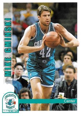 Gminski, Mike / 1992-93 Charlotte Hornets / Hoops #23