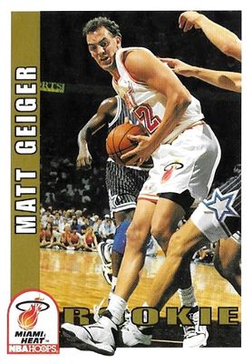 Geiger, Matt / 1992-93 Miami Heat / Hoops #412