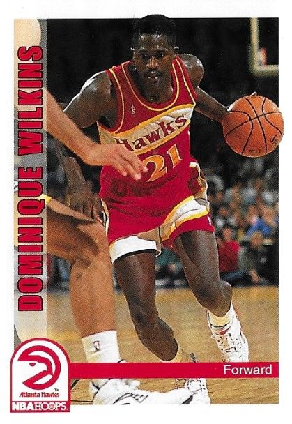 Wilkins, Dominique / 1992-93 Atlanta Hawks / Hoops #8