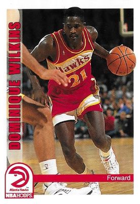 Wilkins, Dominique / 1992-93 Atlanta Hawks / Hoops #8