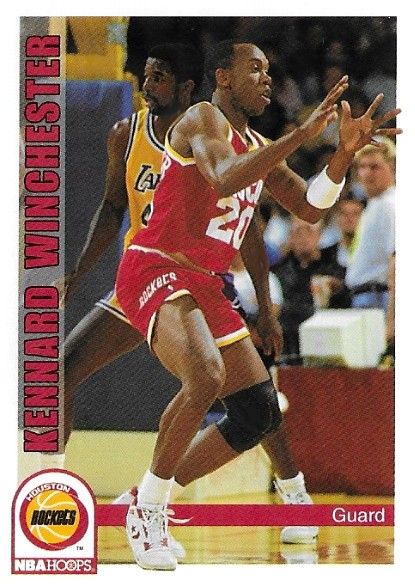 Winchester, Kennard / 1992-93 Houston Rockets / Hoops #394