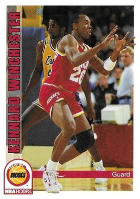 Winchester, Kennard / 1992-93 Houston Rockets / Hoops #394