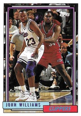 Williams, John / 1992-93 Los Angeles Clippers / Topps #228
