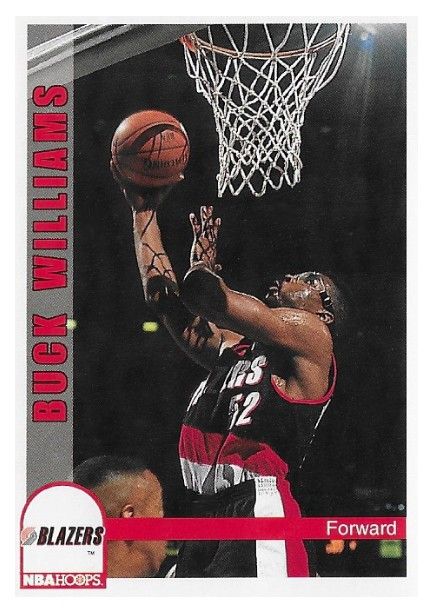 Williams, Buck / 1992-93 Portland Trailblazers / Hoops #195