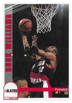 Williams, Buck / 1992-93 Portland Trailblazers / Hoops #195