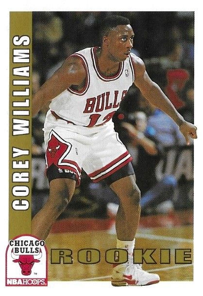 Williams, Corey / 1992-93 Chicago Bulls / Hoops #364