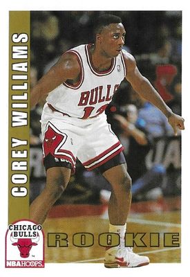 Williams, Corey / 1992-93 Chicago Bulls / Hoops #364