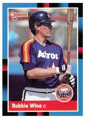 Wine, Robbie / 1988 Houston Astros / Donruss #508