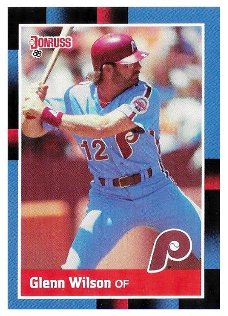 Wilson, Glenn / 1988 Philadelphia Phillies / Donruss #262